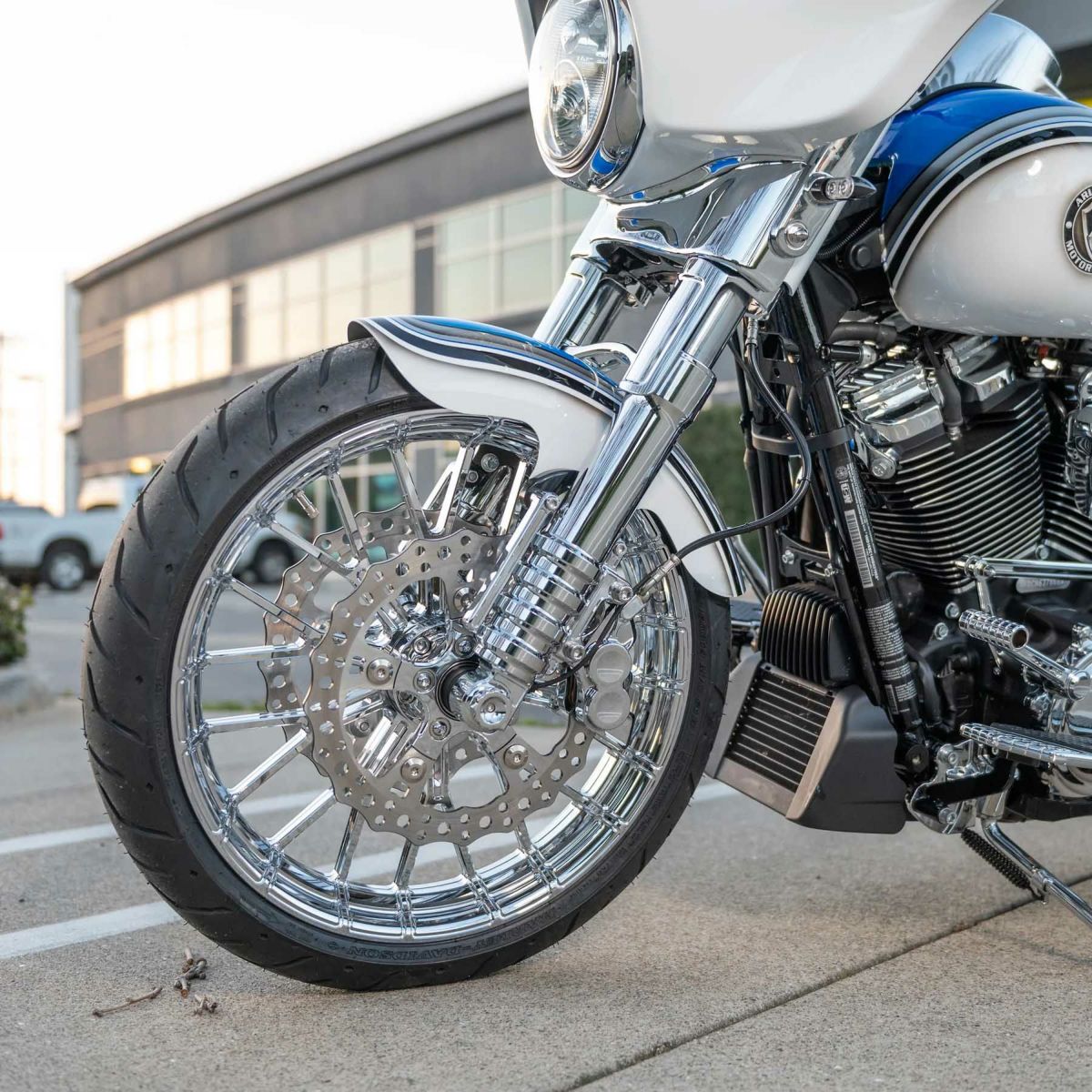 メソッド NO FLEX フォークレッグ (クローム)1