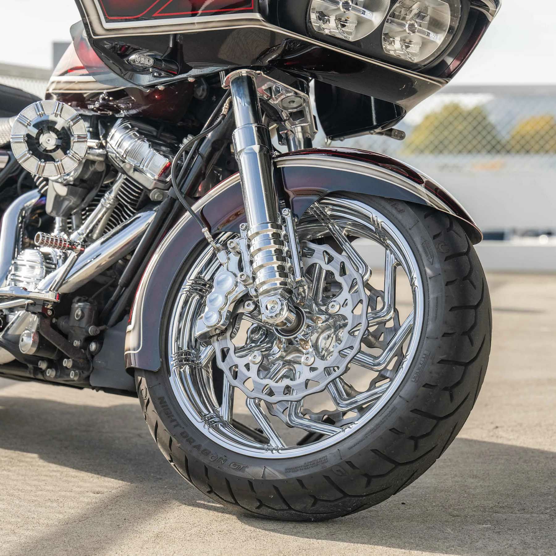 メソッド NO FLEX フォークレッグ (クローム)4