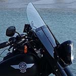 メンフィス FAT ウインドシールド ナイトシェードブラック 15インチ-01