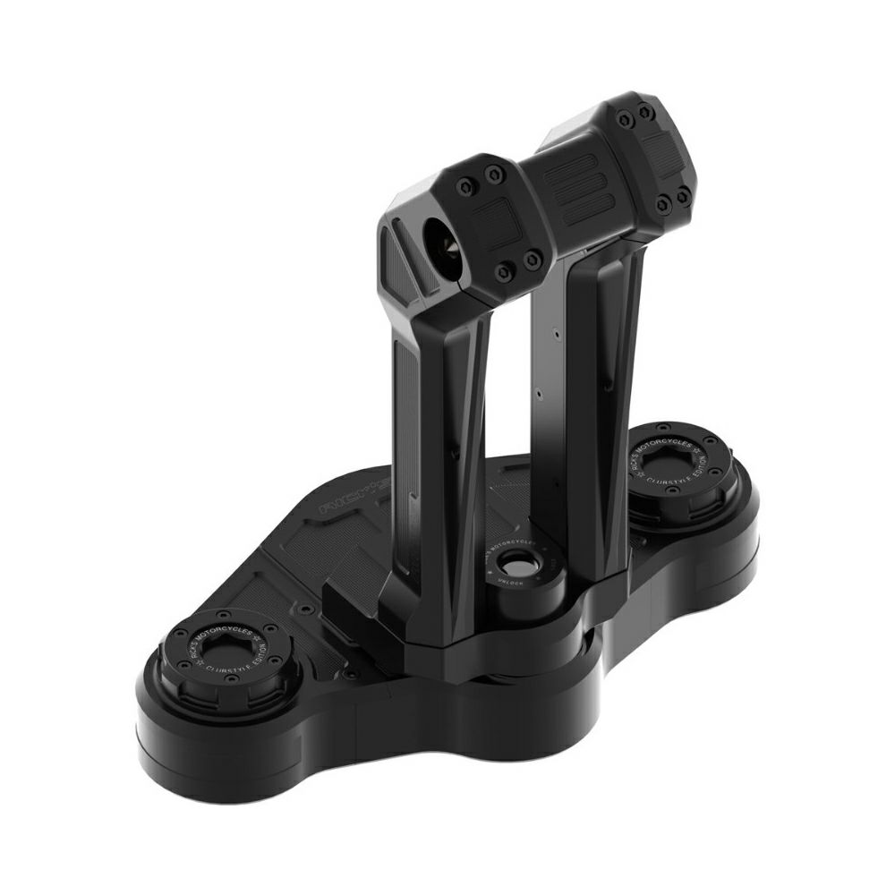 2024以降 ロードグライド ライザーリロケーション・プレート (ブラック)1