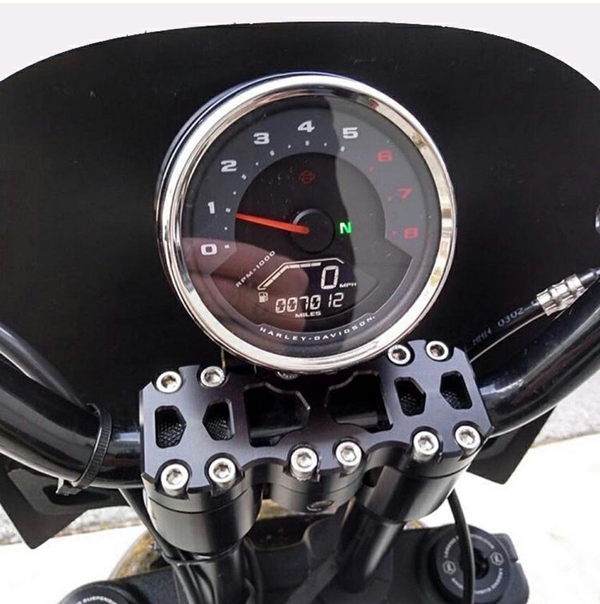 M8ソフテイル 丸形メーター用 ケーブル 19インチ