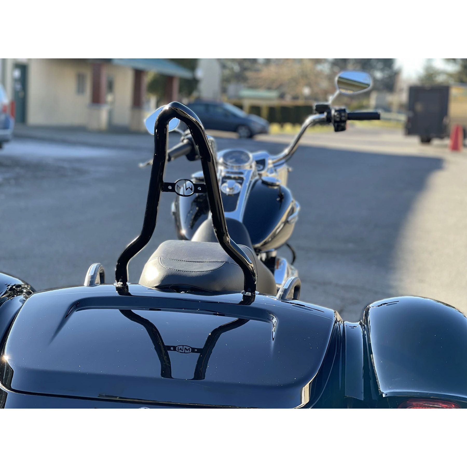  2017以降 フリーホイーラー、ロードグライド3 デタッチャブル・シーシーバー (グロスブラック)1