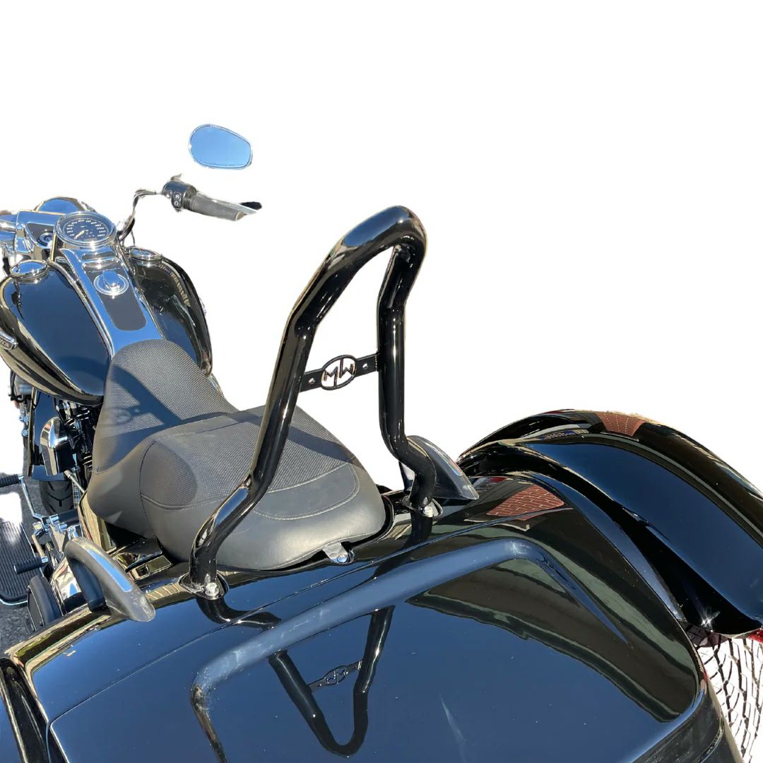  2017以降 フリーホイーラー、ロードグライド3 デタッチャブル・シーシーバー (グロスブラック)4