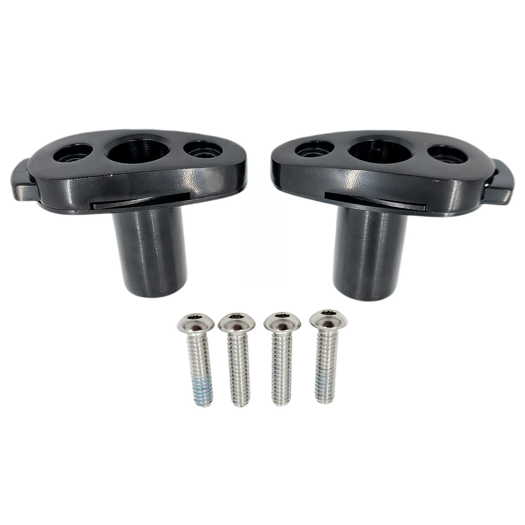 フリーホイーラー、ロードグライド3 デタッチャブル・シーシーバー用 ドッキングハードウェア (グロスブラック)