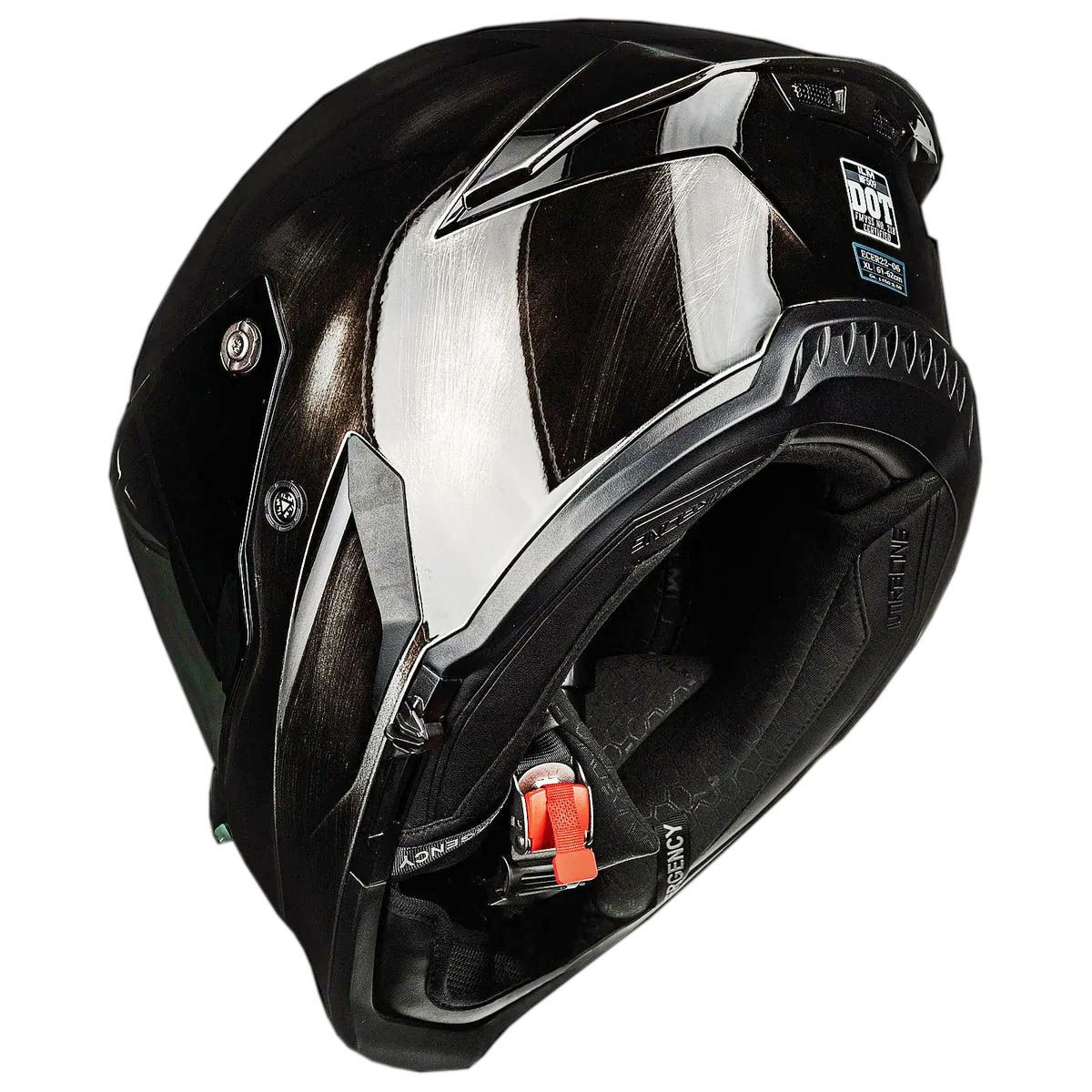 ILM MF509 フルフェイス ヘルメット レーシングモデル ダメージグレー 2