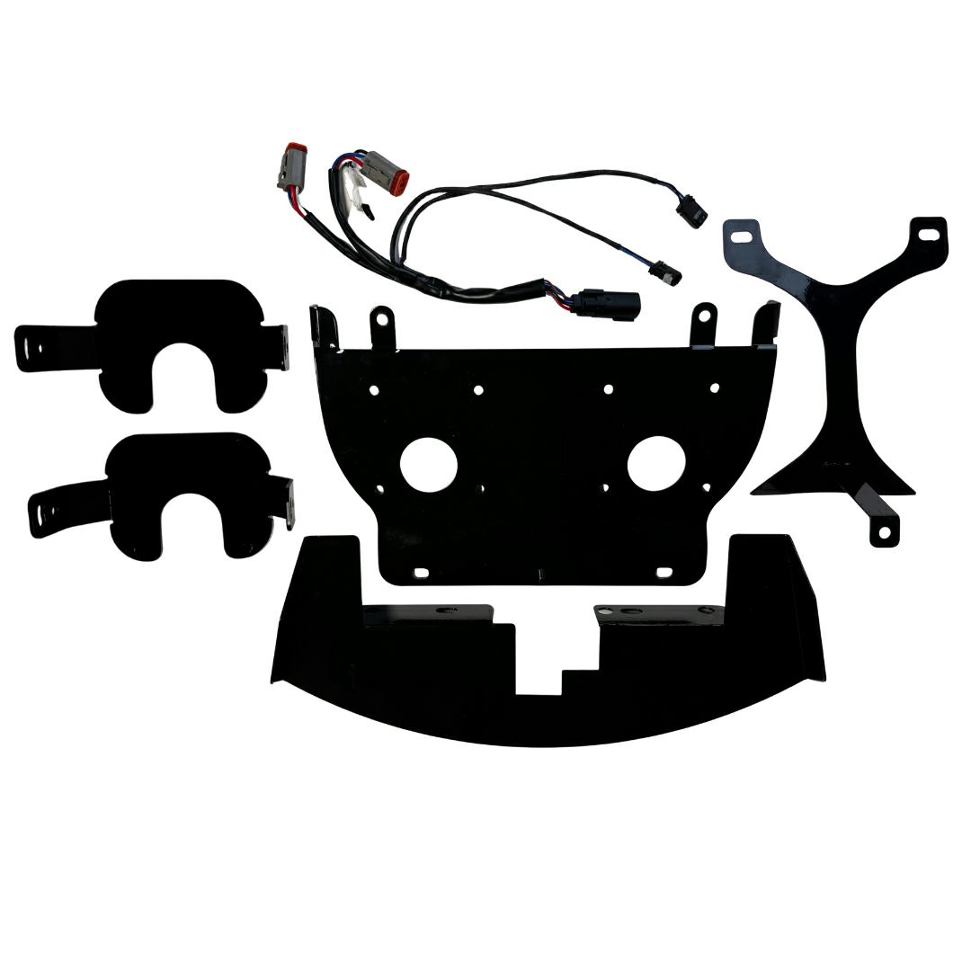 シャークデーモン 2眼LEDヘッドライト&フォグライトキット3