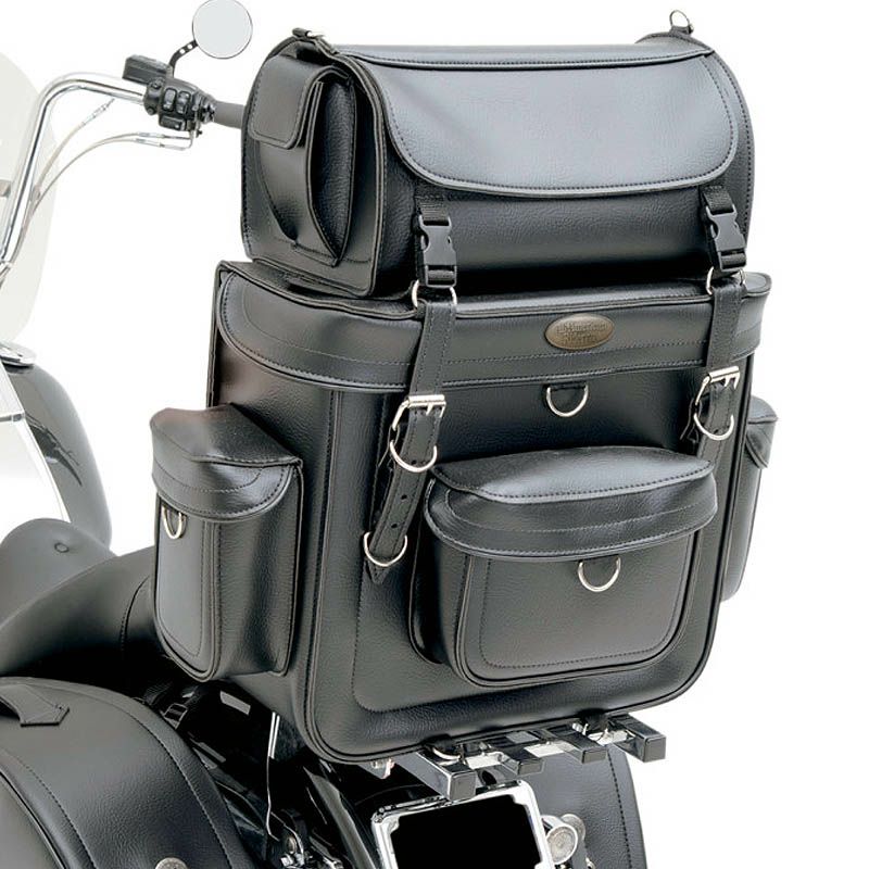 All American Rider WEEKENDER シーシーバー ツーリングバッグ　プレーン-01