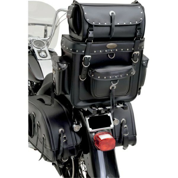 All American Rider WEEKENDER シーシーバー ツーリングバッグ　スタッズ-02