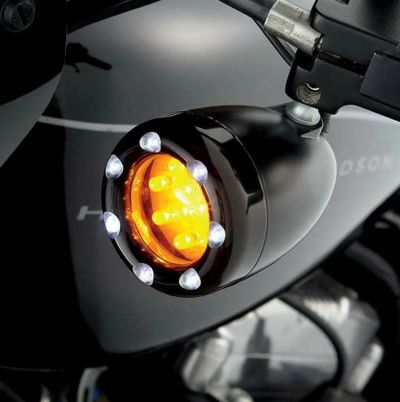 アレンネス ディープカット ファクトリースタイルウインカー ホワイトフラッシュリング