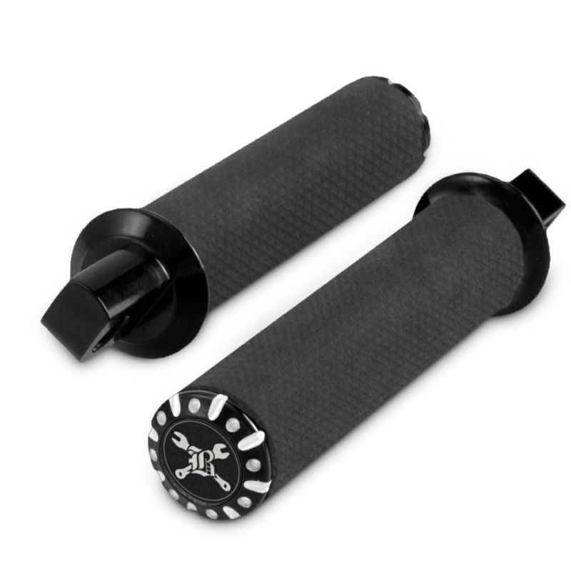 ホーク フットペグ (ブラック/シルバー)