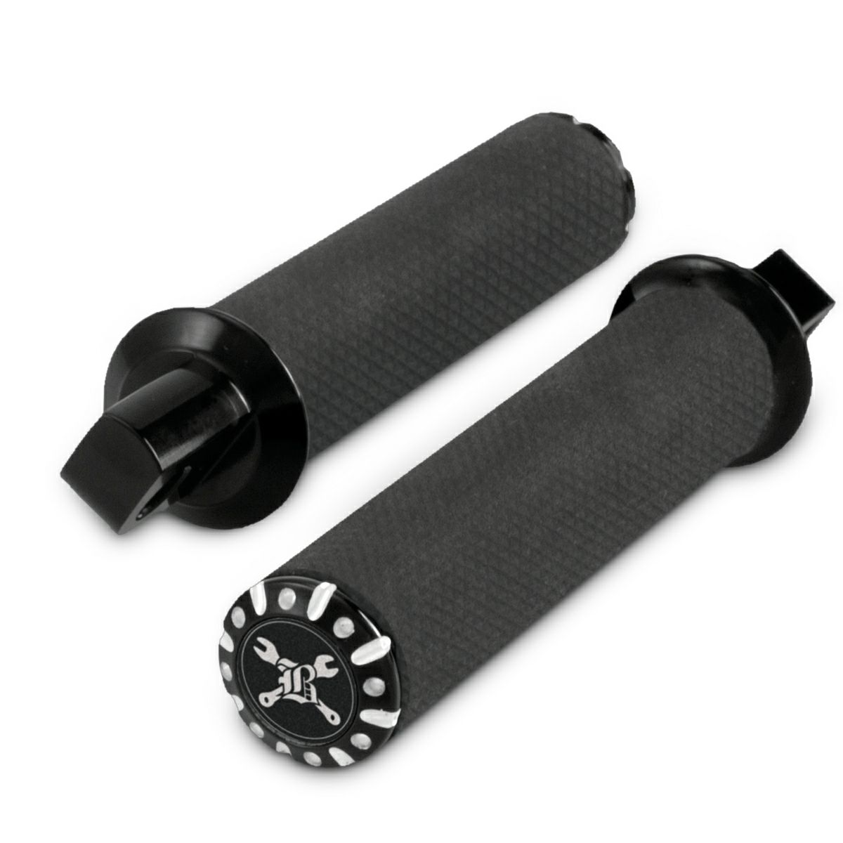 ホーク フットペグ (ブラック/シルバー)