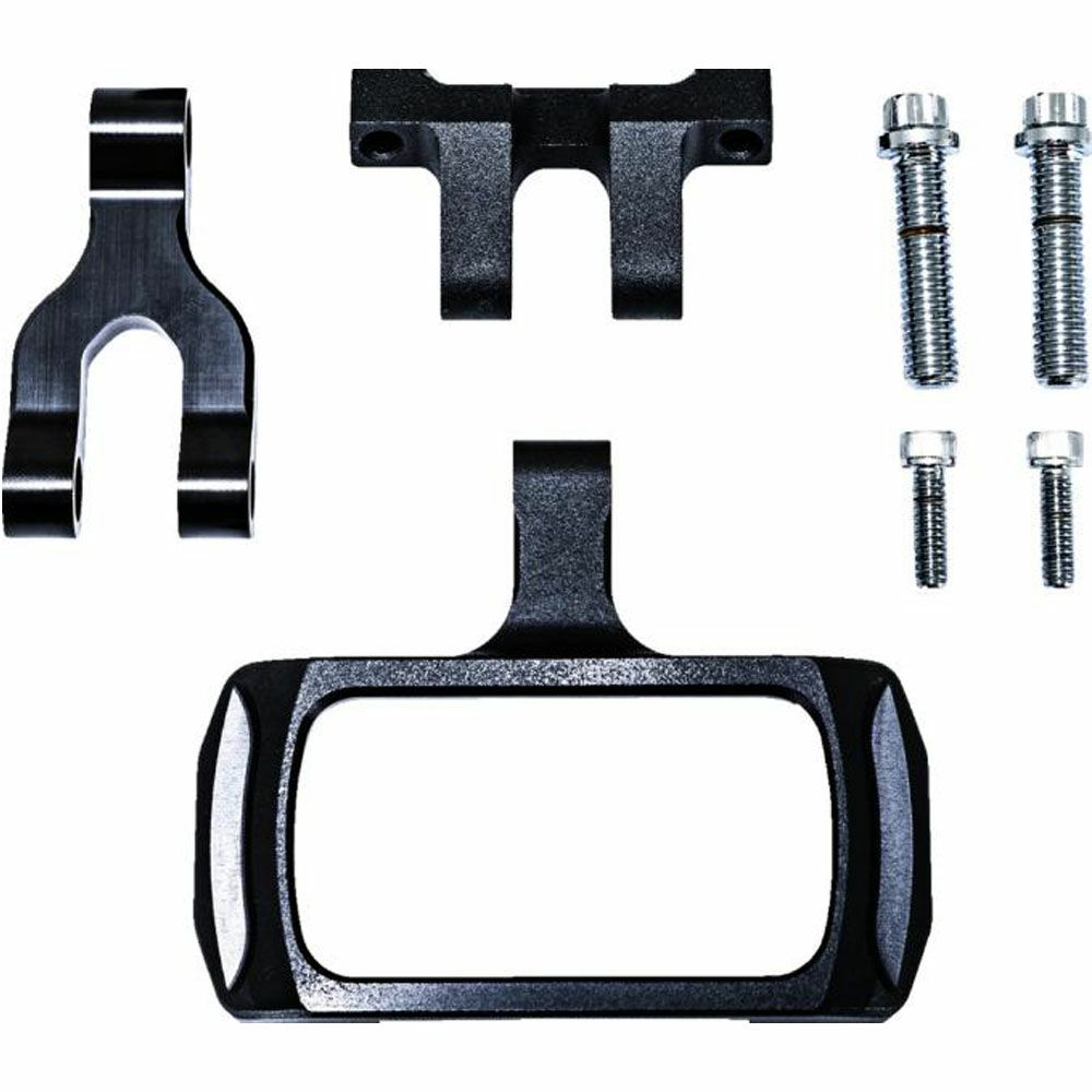  Performance Machine ファットハンドルバー/ライザーキット用 ゲージリロケーションキット 