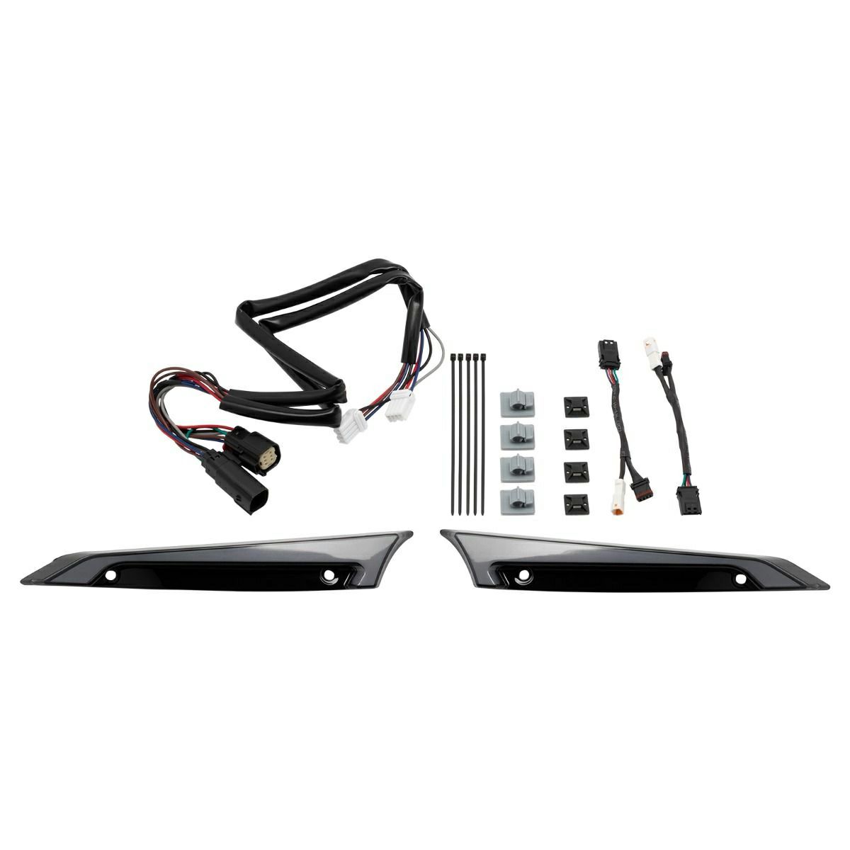 ルミプロ・LEDウィンドシールドトリム (ブラック)6