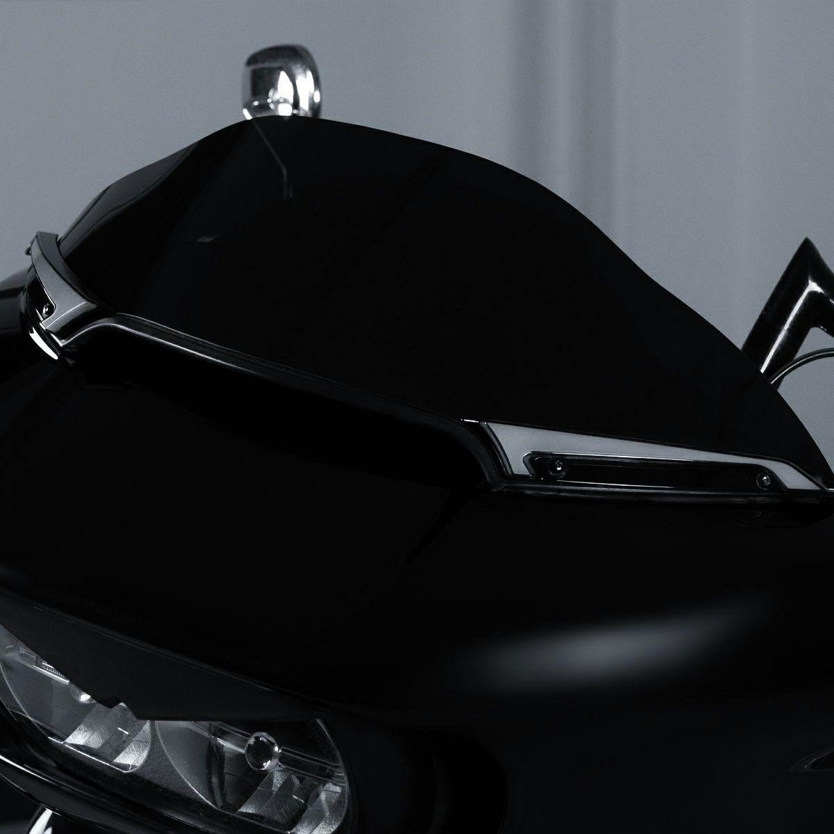 ルミプロ・LEDウィンドシールドトリム (クローム)4