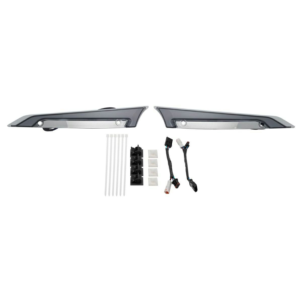 ルミプロ・LEDウィンドシールドトリム (クローム)5