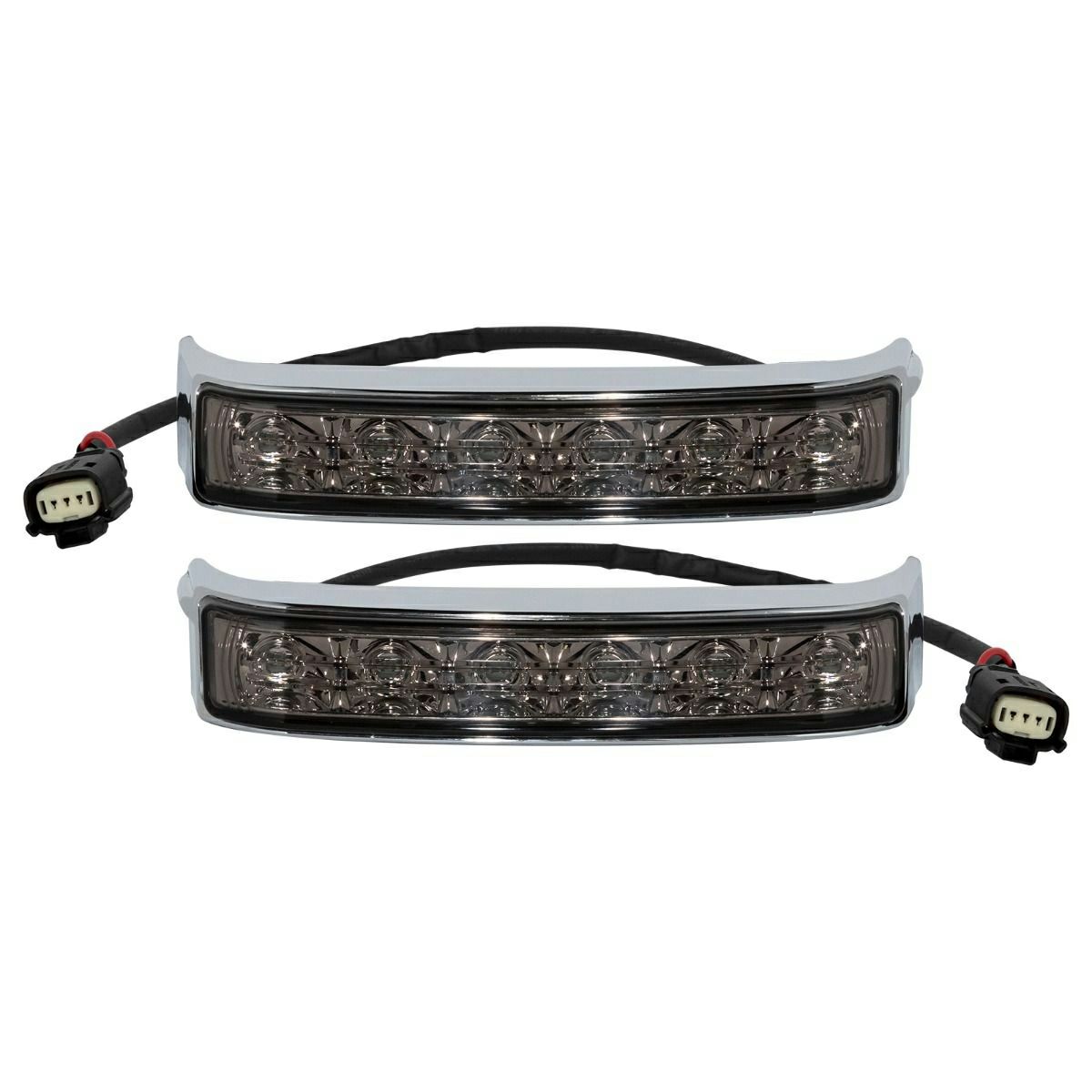 LEDサドルバッグライト (クローム/スモーク)3