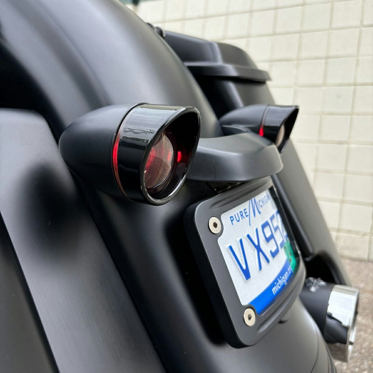 レンズ付バイザースタイル・ウィンカートリムリング (ブラック/スモーク)2