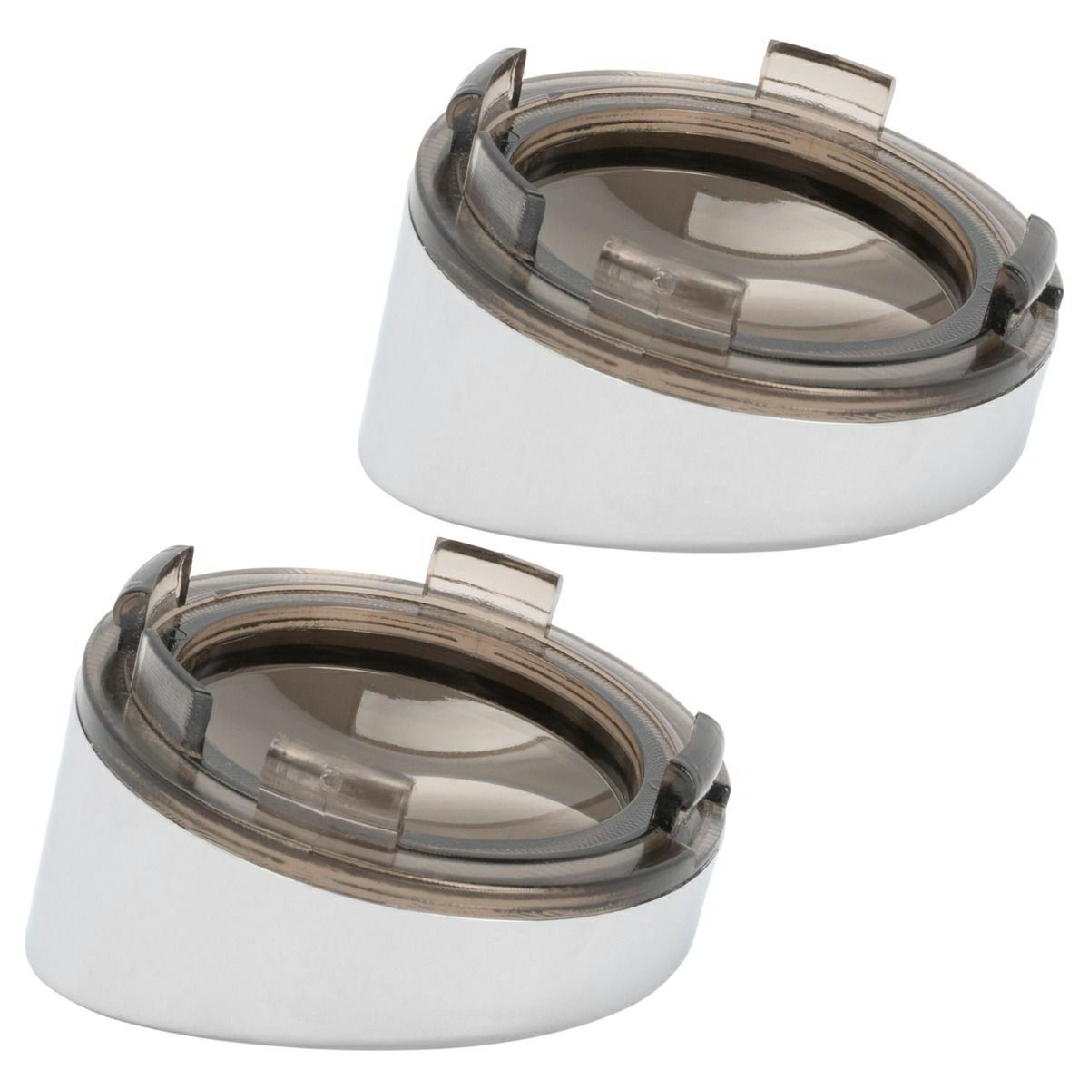 レンズ付バイザースタイル・ウィンカートリムリング (クローム/スモーク)4