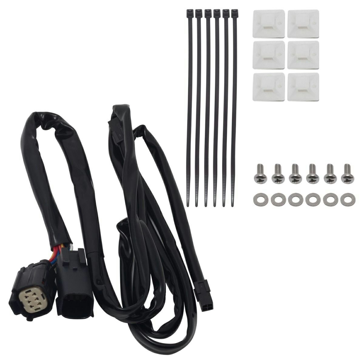 サドルバッグ・LEDラッチカバー (ブラック/レッド)6