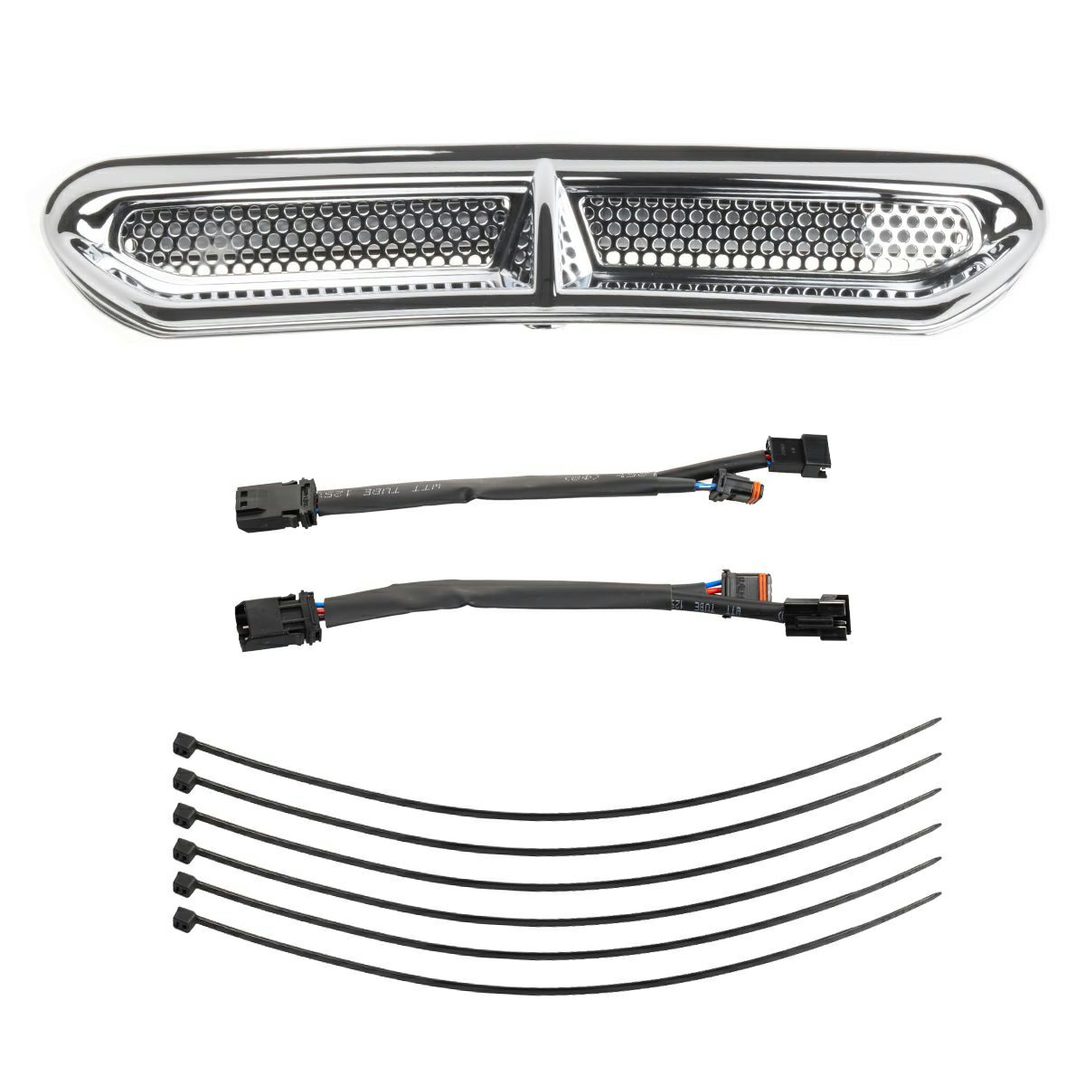 バットウィング・LEDベントインサート (クローム)9