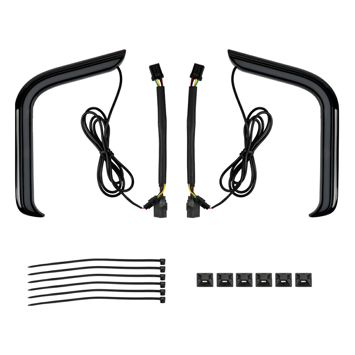 ロワーフェアリング LEDベントライト (ブラック) 7