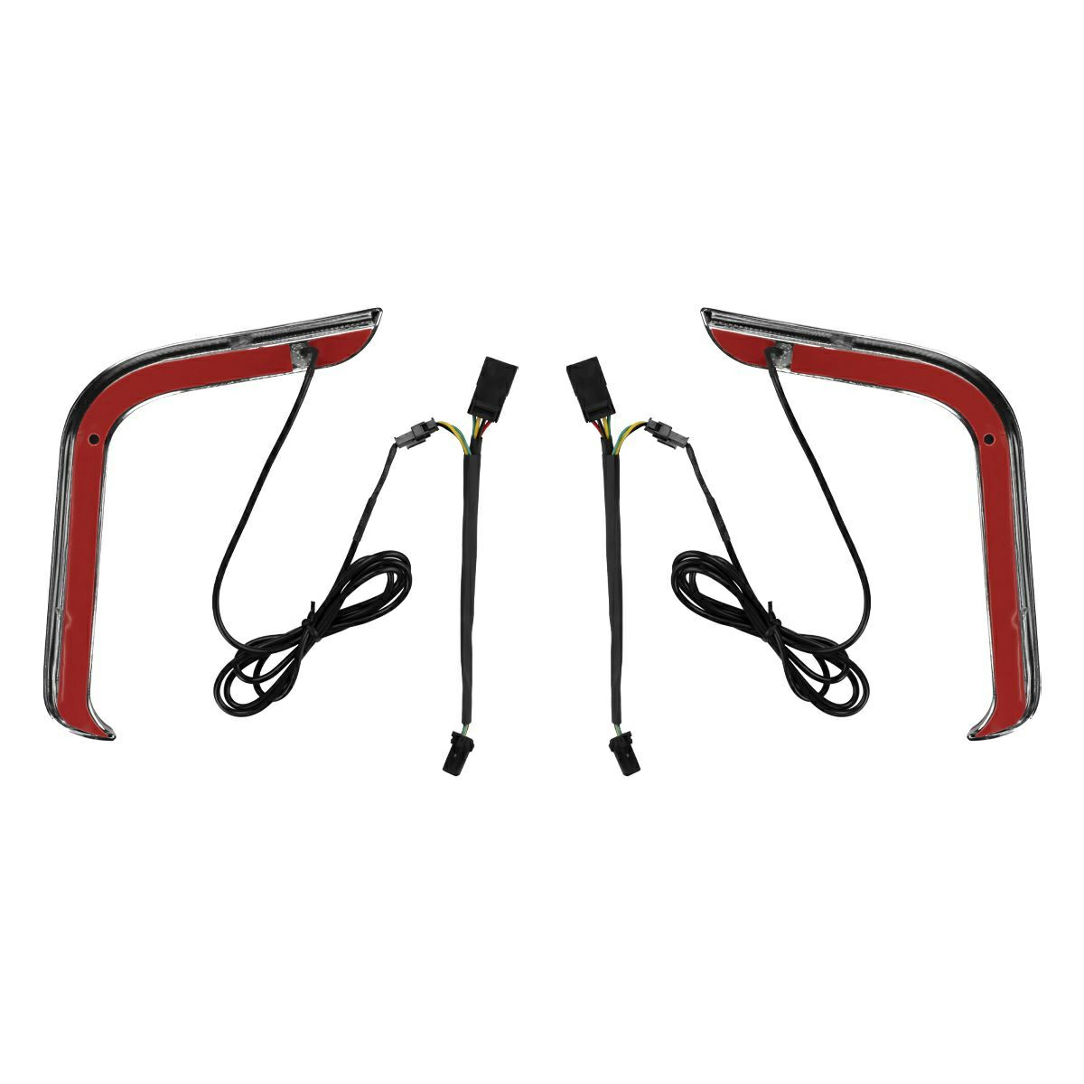 ロワーフェアリング LEDベントライト (クローム)5