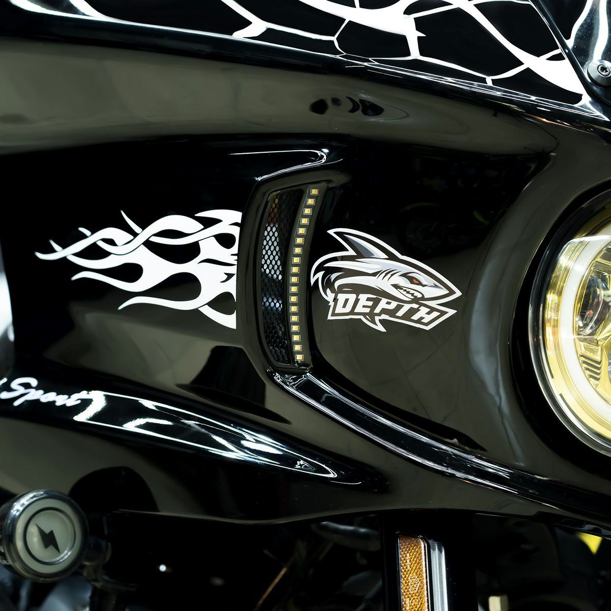 LEDベントライト (ブラック)3