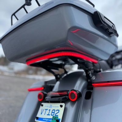 HogWorkz ツアーパック用ヒンジ/ラッチ/キー/テザーセット （ブラック