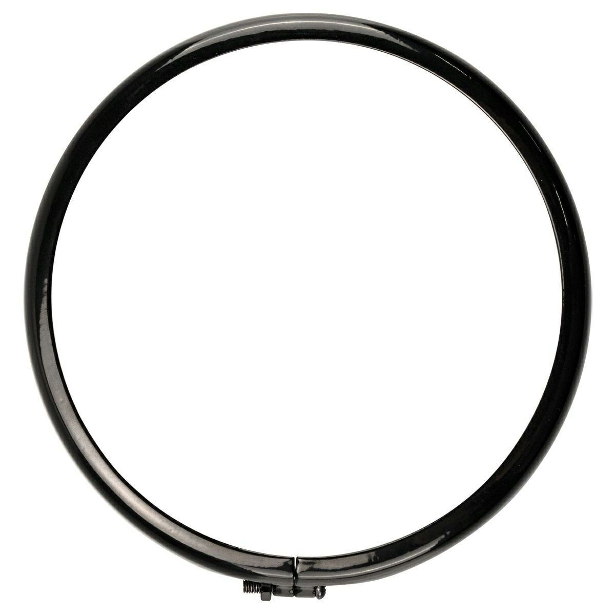 5.75インチ ヘッドライト トリムリング (グロスブラック)4