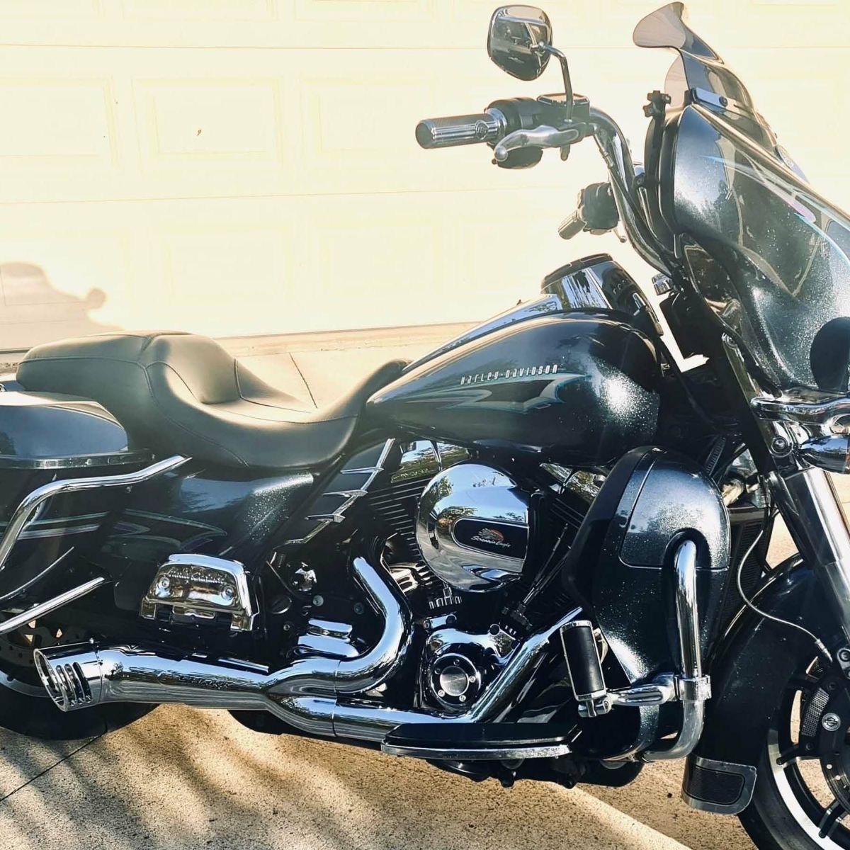 ターンアウト 2-1フルエキゾーストマフラー (クローム)