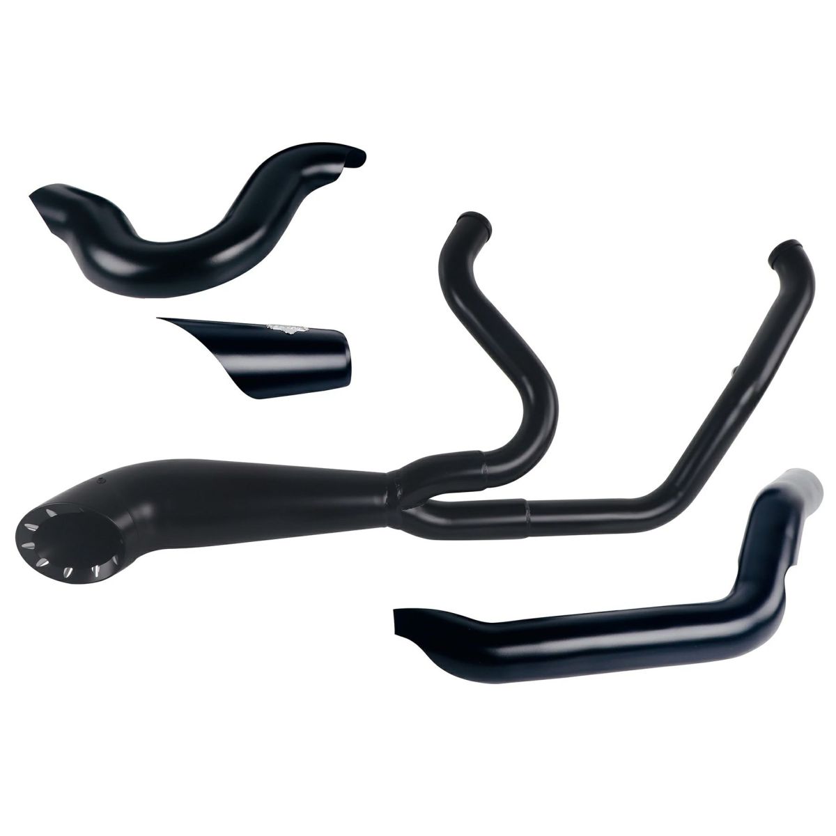 ターンアウト 2-1フルエキゾーストマフラー (ブラック)1