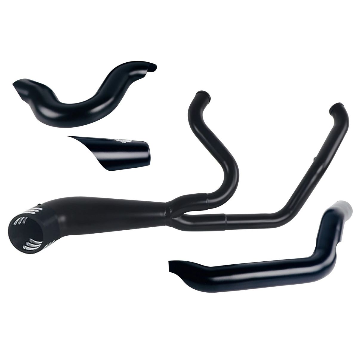 ターンアウト 2-1フルエキゾーストマフラー (ブラック)2