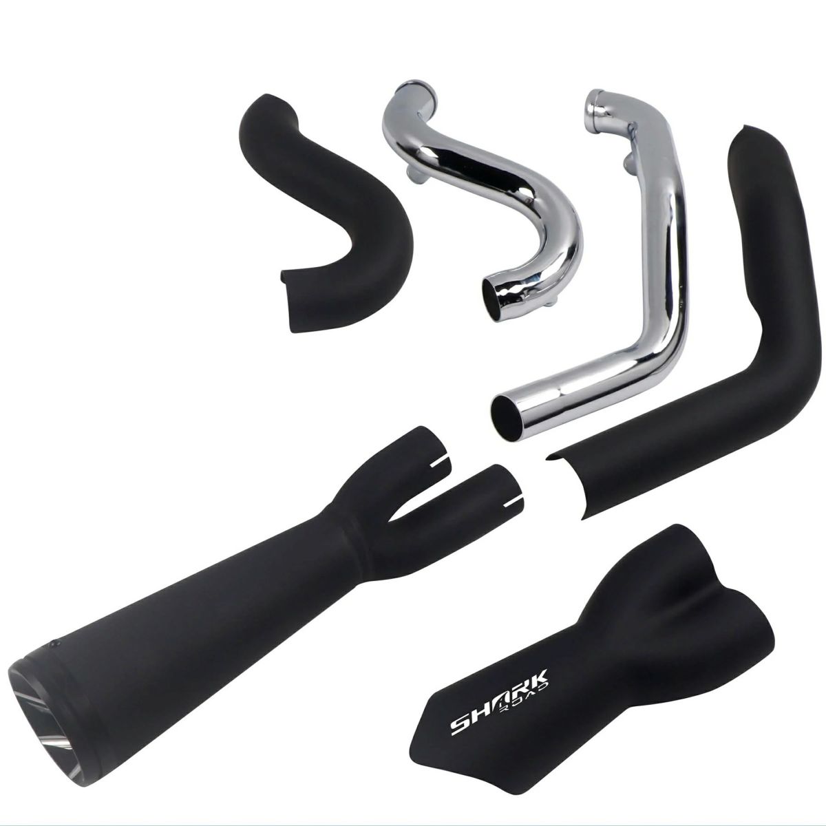 フルエキゾーストマフラー (ブラック)2