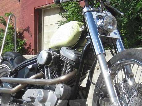 LOWBROW CUSTOMS　フォークカバー　39mmナロー　クローム-02