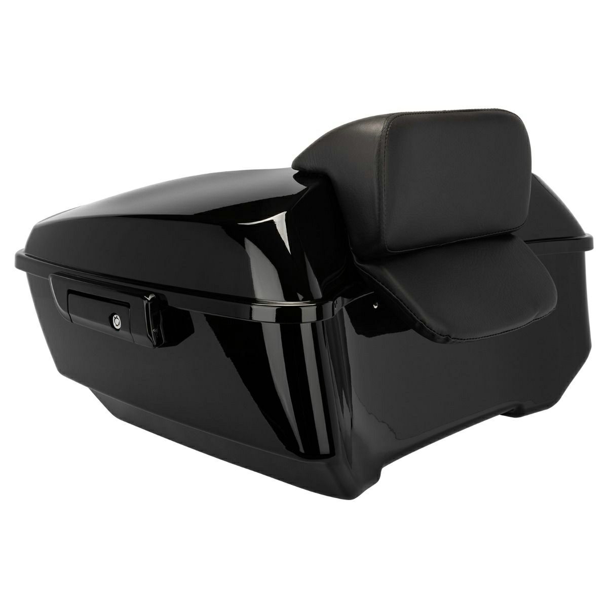 キングツアーパック バックレストパッド付 (ビビッドブラック)