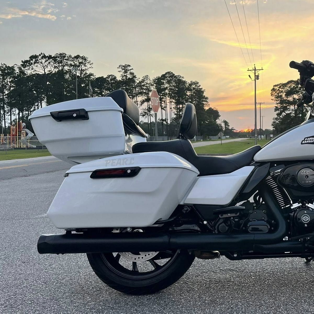 キングツアーパック バックレストパッド付 (未塗装)1