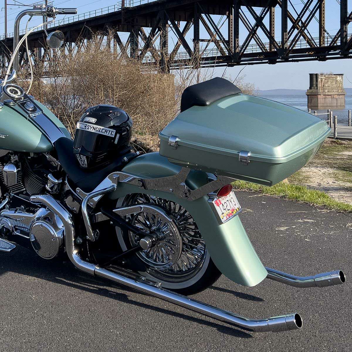 ツアーパック用 デタッチャブル・ツーアップラック (ブラック)4