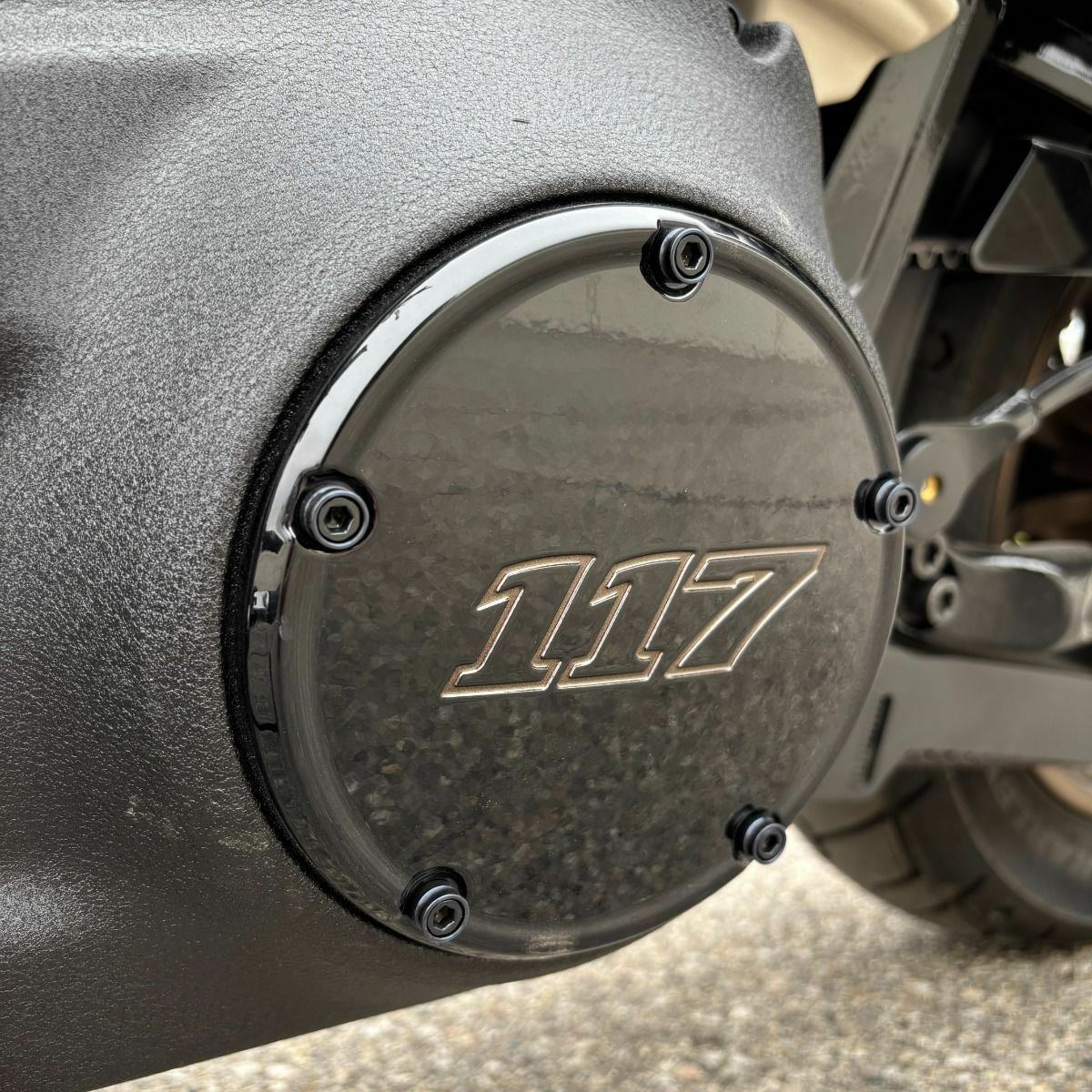 M8 エンジンカバーボルトセット (ブラック)3