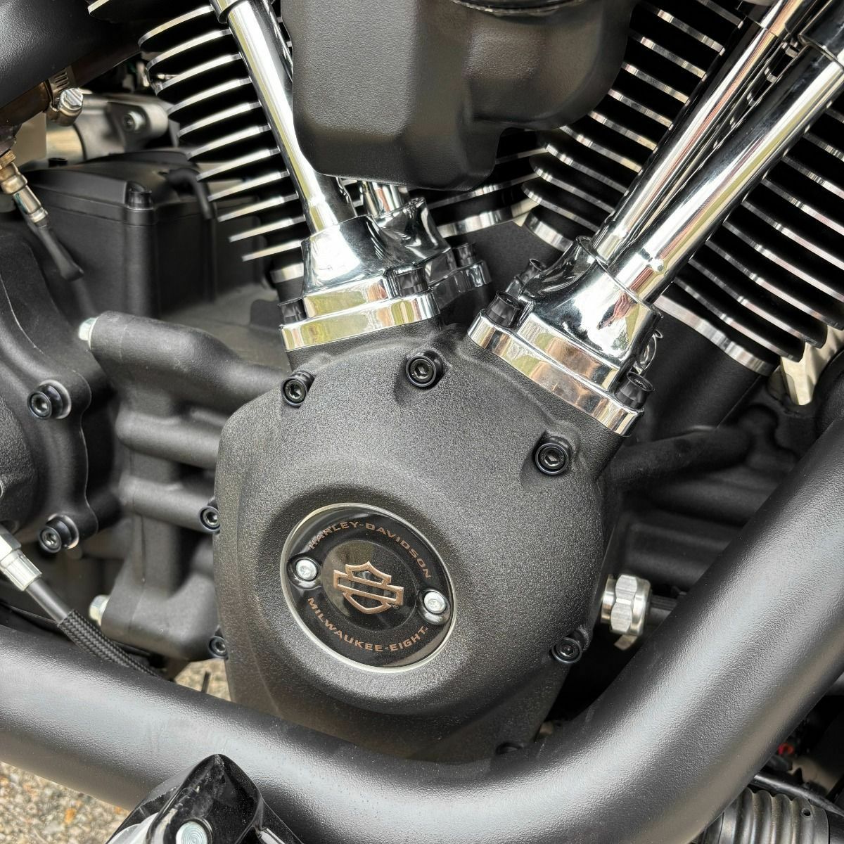 M8 エンジンカバーボルトセット (ブラック)4