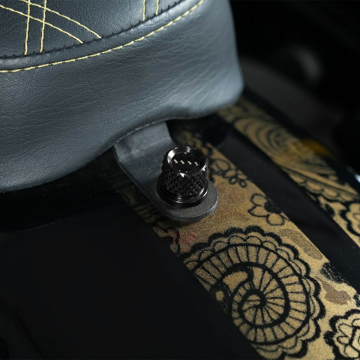 カーボンインサート・ハーレー用 シートスクリュー (ブラック)2