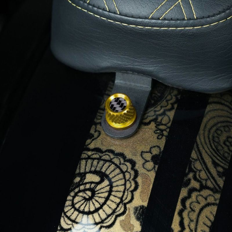 カーボンインサート・ハーレー用 シートスクリュー (ゴールド)