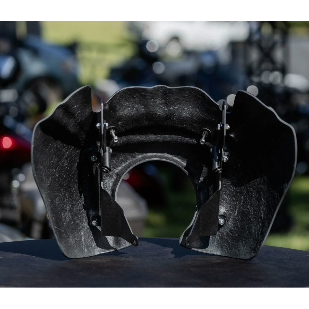 FXDXTフェアリングキット (12インチ・スモーク)5