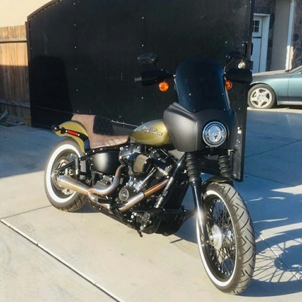 FXDXTフェアリングキット (12インチ・ブラック)1