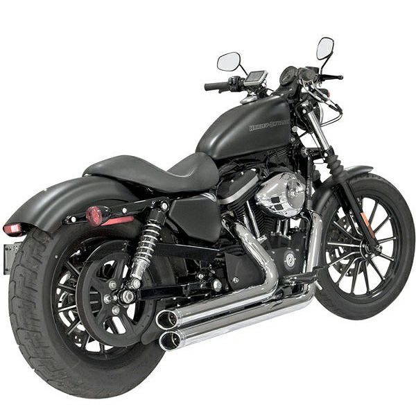 S&S POWER TUNE スポーツ フルエキゾーストシステム クローム-02