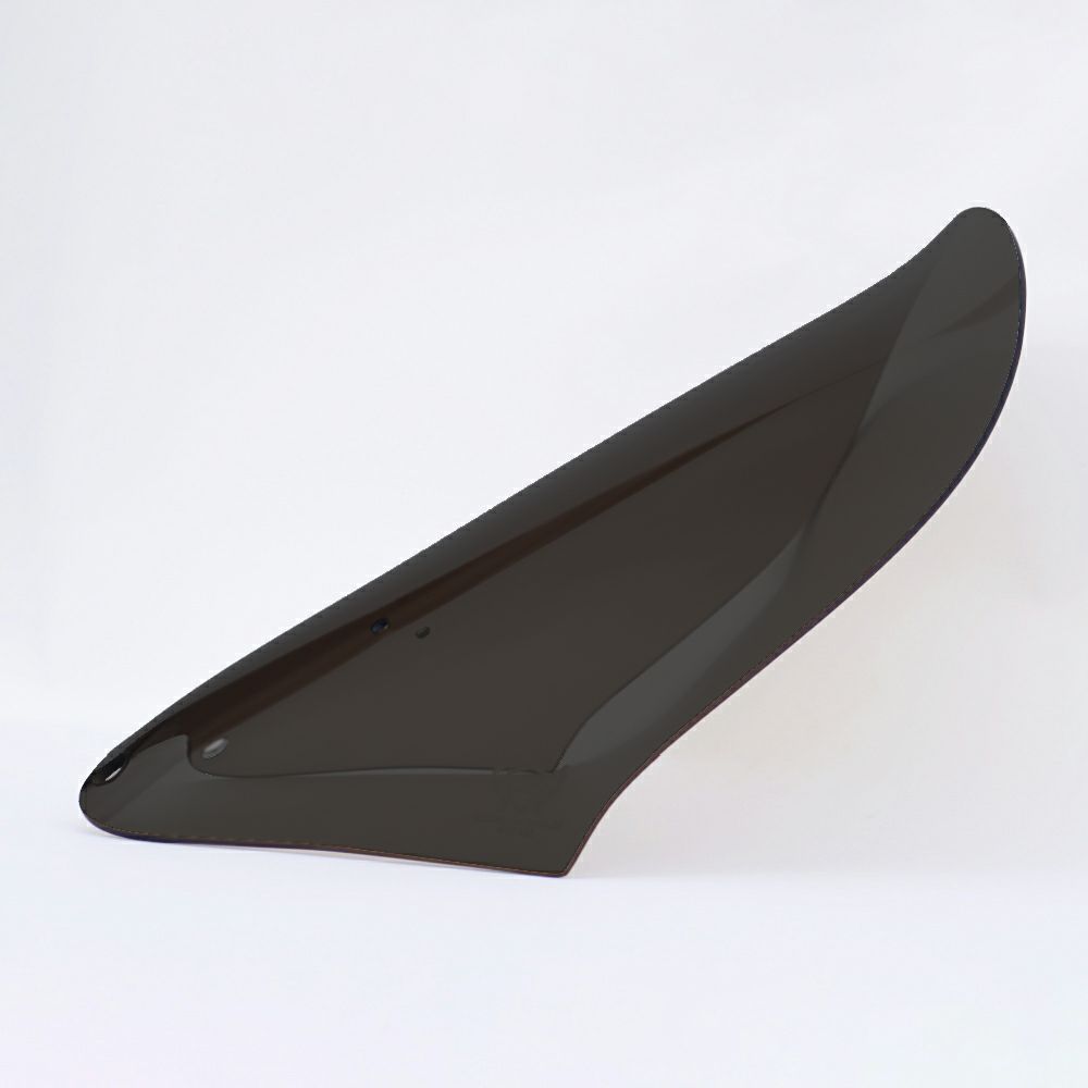 FXDXT Tスポーツ・ウィンドシールド14.5インチ カーブ付 (ダークグレー)1