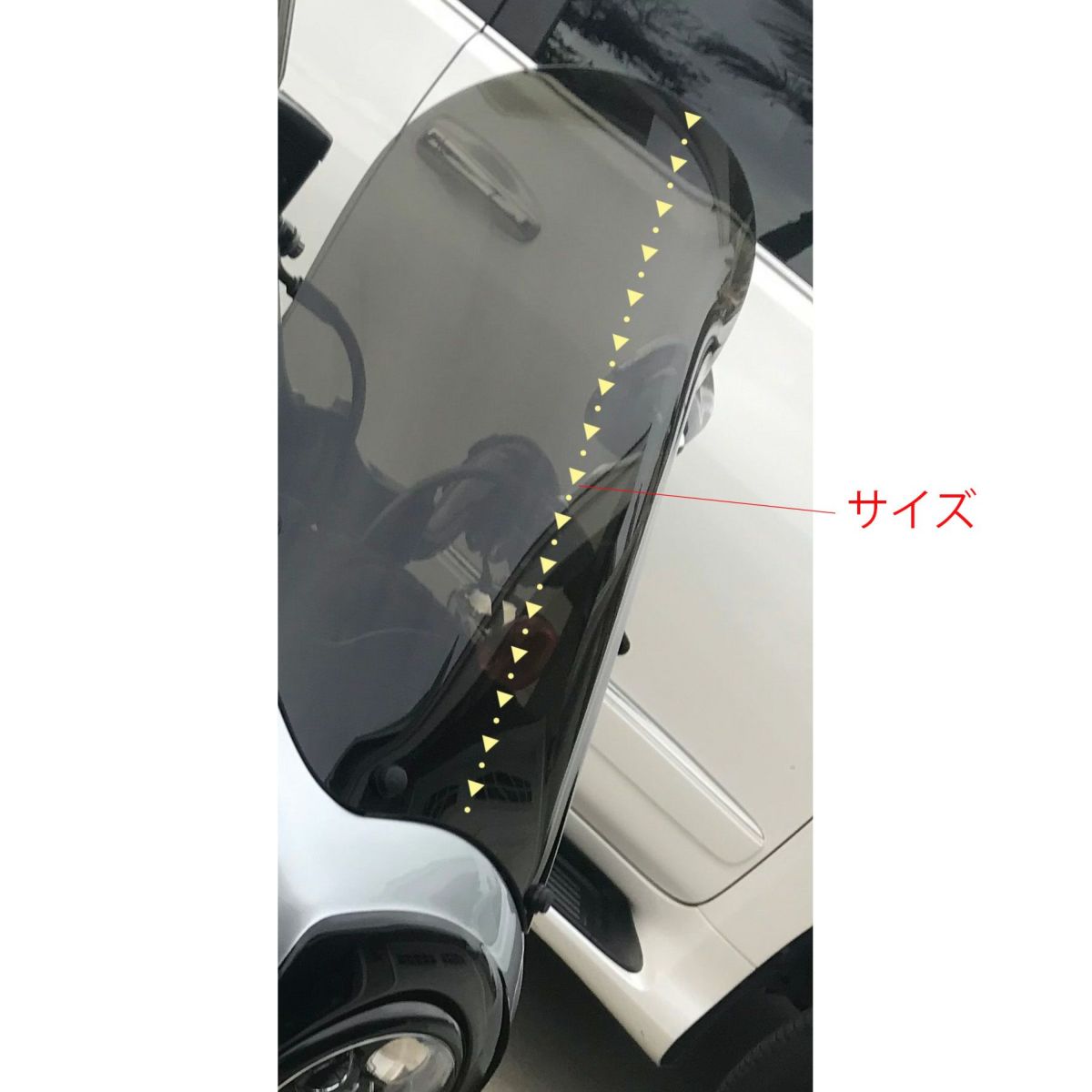 FXDXT Tスポーツ・ウィンドシールド14.5インチ カーブ付 (ブロンズ)1