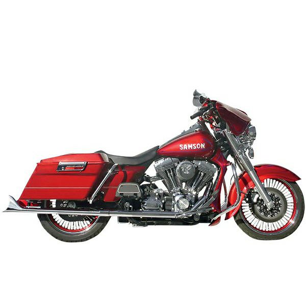 SAMSON EXHAUST TrueDual 1-3/4 クロスオーバー ヘッダース-01