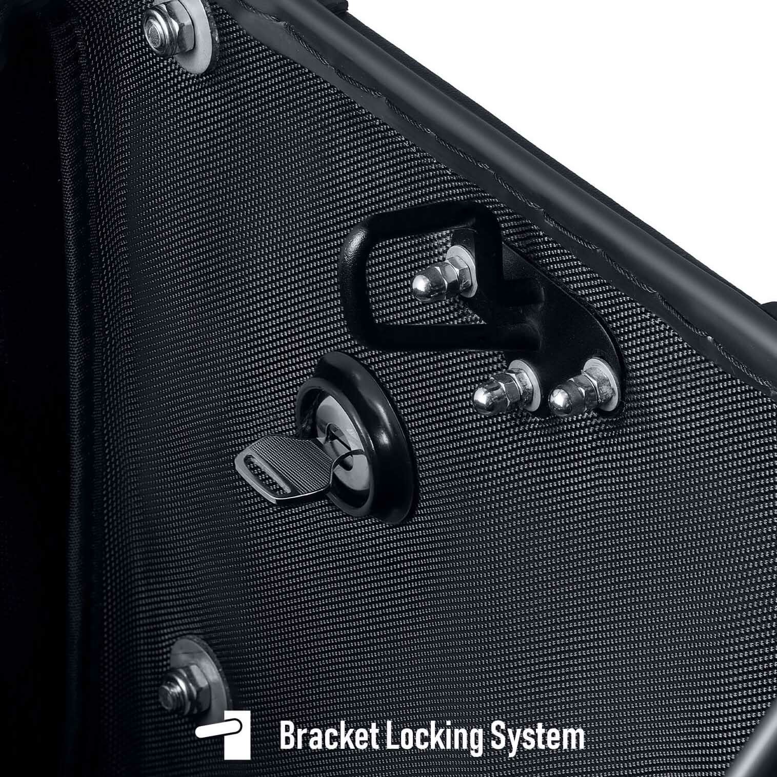 アウトロー クイックマウント サドルバッグ 20L (グロスブラック)6