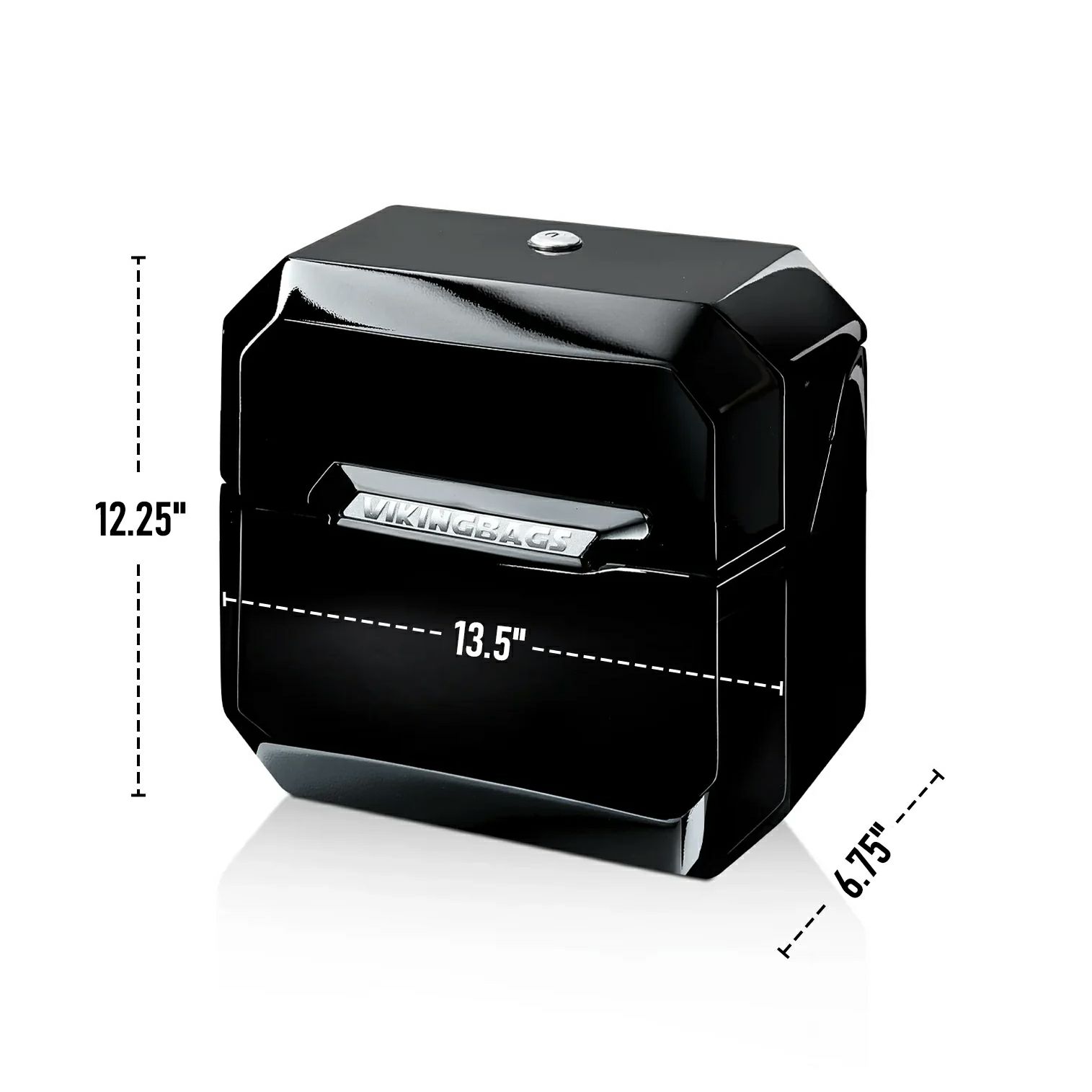 アウトロー クイックマウント サドルバッグ 20L (グロスブラック)8