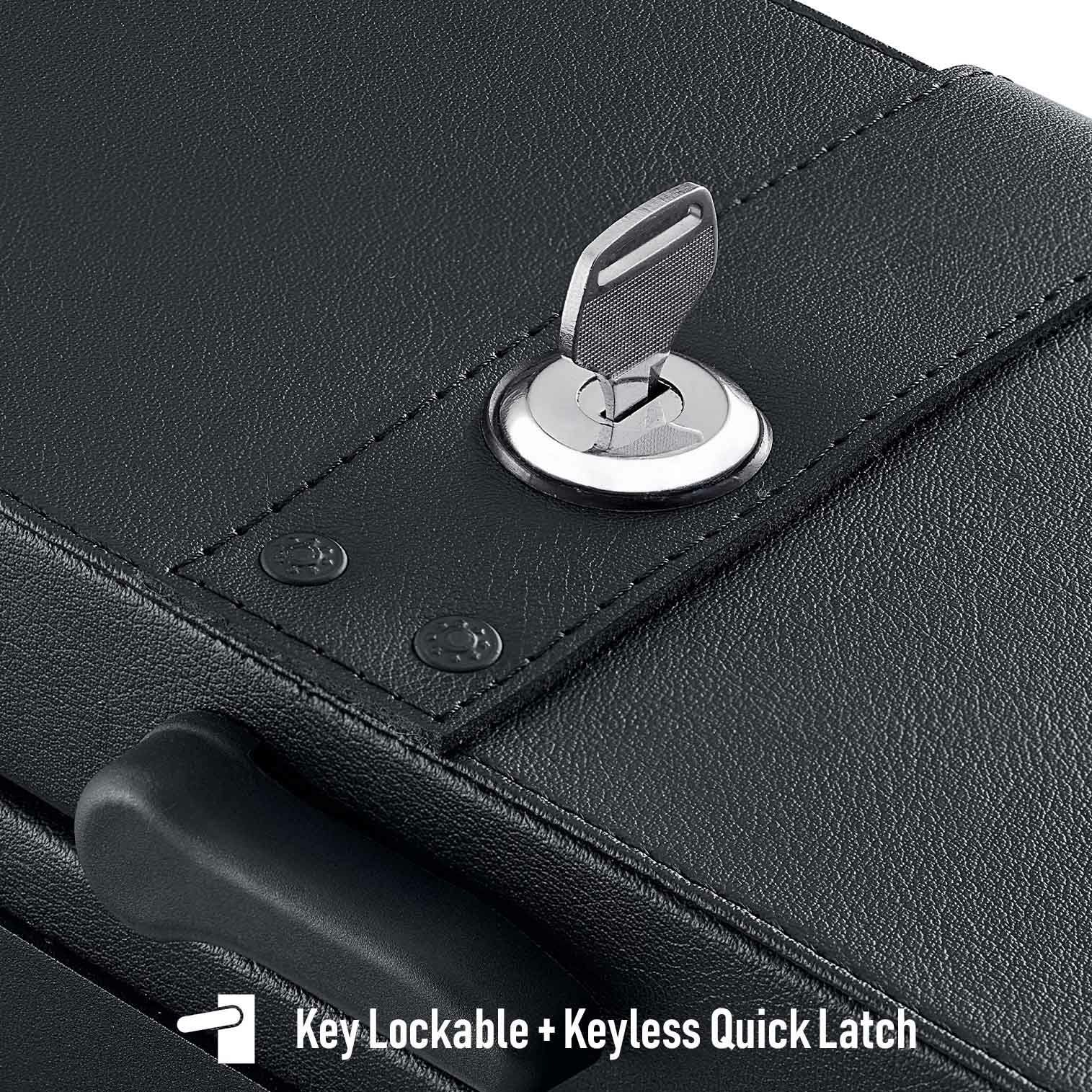 アウトロー クイックマウント サドルバッグ 20L (レザーラップ)7